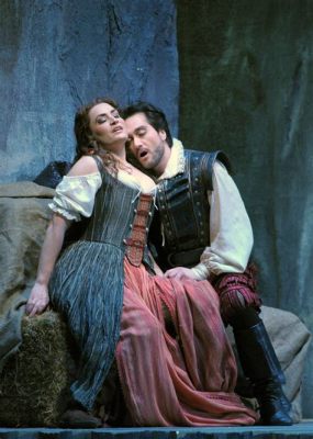 Rigoletto, a haunting aria infused with both comedic relief and tragic foreshadowing.